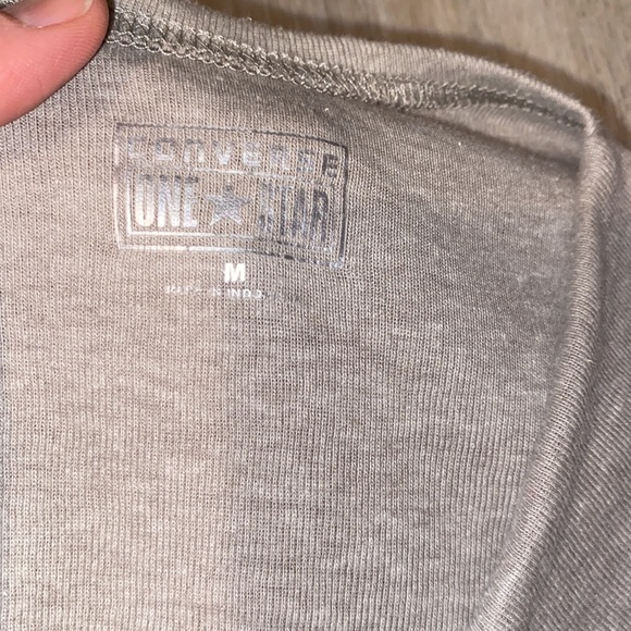 Converse One Star Grey Shirt - Picture 2 of 3